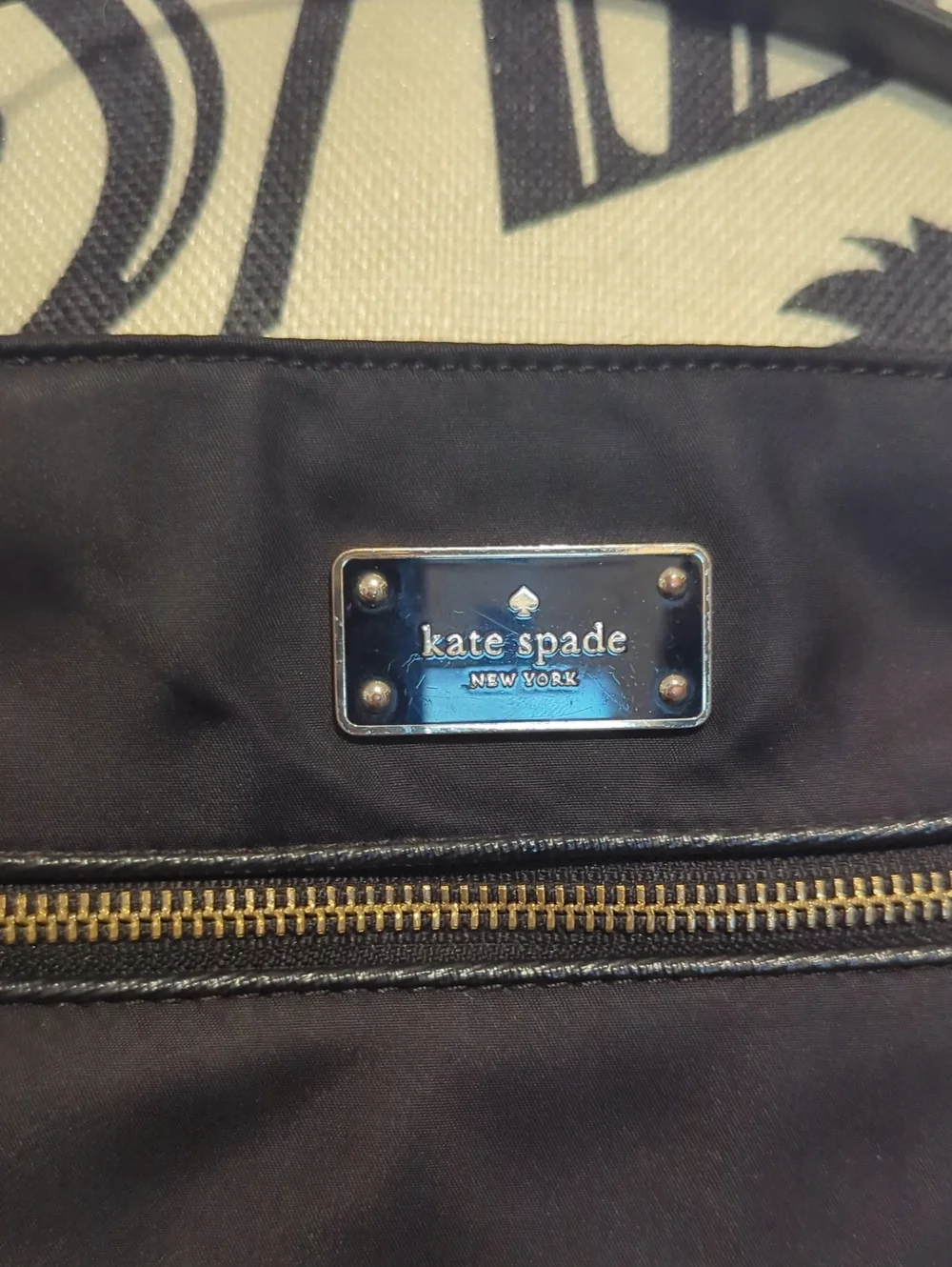 Kate Spade Wilson Road Dessi Tessuto Nylon And Saffiano‎ Leather Crossbody Bag